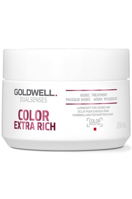 Интенсивный уход за 60 секунд для окрашенных волос - Goldwell Dual Senses Color Extra Rich 60 sec Treatment 