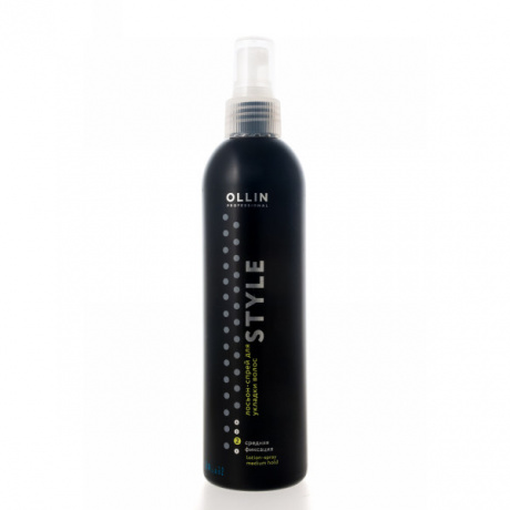 Лосьон-спрей для укладки волос средней фиксации - Ollin Professional Style Lotion Spray Medium