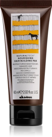 Питательная восстанавливающая маска - Davines New Natural Tech Nourishing Hair Building Pak  