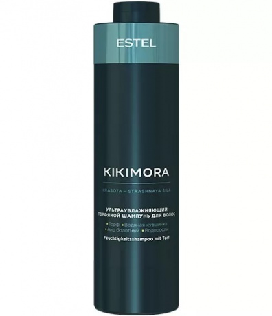 Ультраувлажняющий торфяной шампунь - Estel Kikimora Shampoo 1000 мл