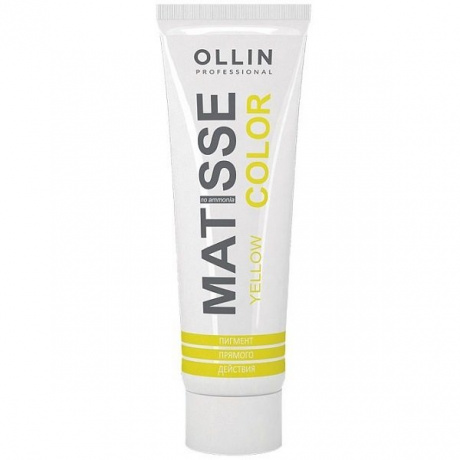 Пигмент прямого действия, Желтый - Ollin Professional Matisse Color Yellow