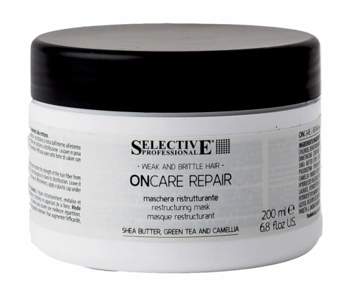 Маска интенсивного действия для хрупких, поврежденных- Selective Professional ONCARE Repair Resrtructuring Mask