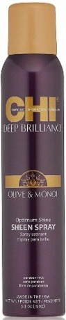 Спрей Глянцевое Сияние - CHI Deep Brilliance Olive & Monoi Oil Optimum Shine Sheen Spray