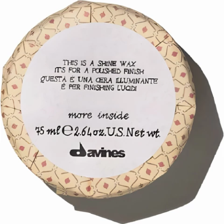  Воск блеск для глянцевого финиша - Davines More lnside Shine Wax