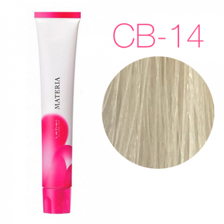 Перманентная краска для волос- Lebel Materia 3D CB-14 (экстра блонд холодный) 