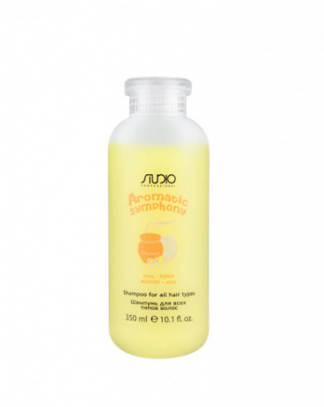 Шампунь для всех типов волос «Молоко и мед» - Kapous Studio Professional Aromatic Symphony Shampoo Milk & Honey 350 мл