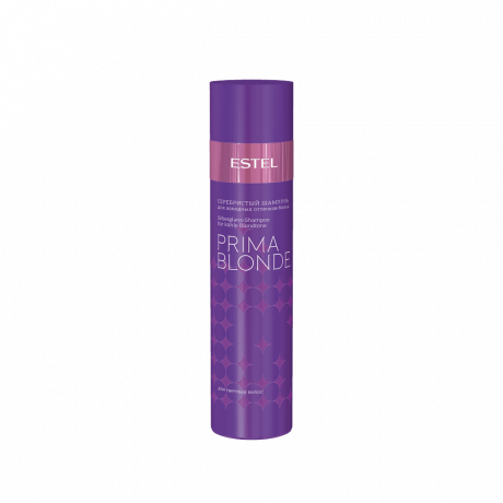 Серебристый шампунь для холодных оттенков блонд - Prima Blonde Shampoo Silver 