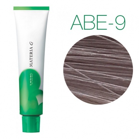 Lebel Materia Grey ABe-9 (очень светлый блондин пепельно-бежевый) - Перманентная краска для седых волос 