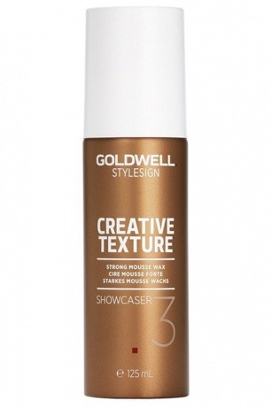 Мусс-воск для создания текстурной укладки - Goldwell Stylesign Creative Texture Showcaser Strong Mousse Wax 
