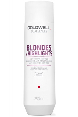 Шампунь против желтизны для осветленных и мелированных волос - Goldwell DualSenses Blondes & Highlights Anti-Brassiness Shampoo  
