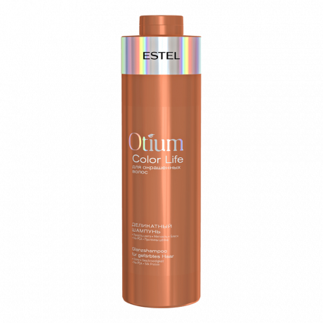 Деликатный шампунь для окрашенных волос - Estel Otium Color Life Shampoo