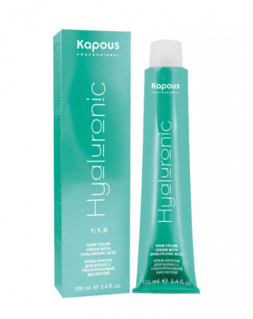 Платиновый блондин прозрачный фиолетовый - Kapous Professional Hyaluronic Acid HY 10.02 100 мл