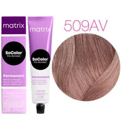 Краска для волос очень светлый блондин пепельно-перламутровый  - SoColor beauty 509AV
