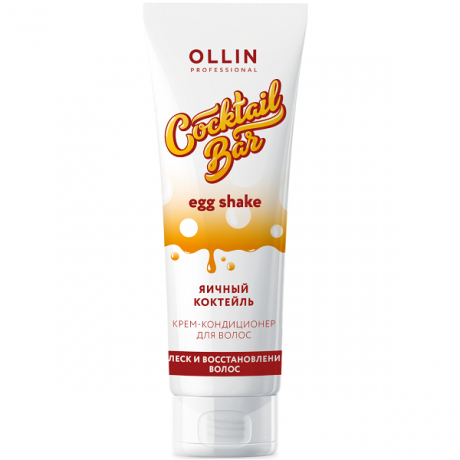 Крем-кондиционер Яичный коктейль - Ollin Professional Cocktail Bar Egg Shake Conditioner