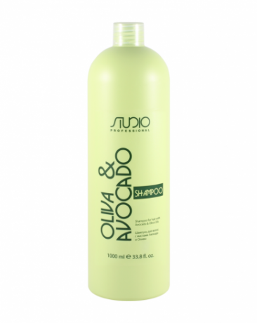 Шампунь для волос с маслами авокадо и оливы - Kapous Studio Professional Oliva & Avocado Shampoo 1000 мл