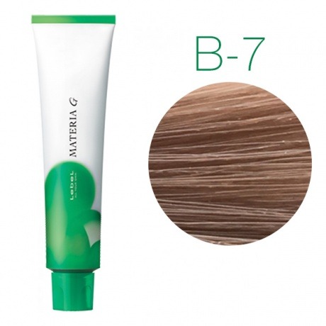 Lebel Materia Grey B-7 (блондин коричневый) - Перманентная краска для седых волос 