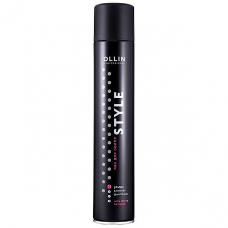 Лак для волос ультрасильной фиксации - Ollin Professional Style Ultra Strong Hairspray