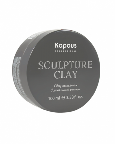Глина для укладки волос нормальной фиксации - Kapous Professional Sculpture Clay 100 мл