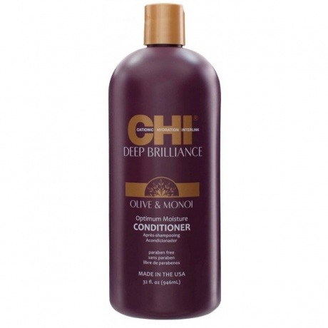 Кондиционер оптимальное увлажнение - Chi Deep Brilliance Olive & Monoi Optimum Moisture Сonditioner  