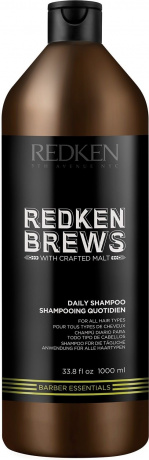 Шампунь для ежедневного ухода за волосами и кожей головы - Redken Brews Daily Shampoo 