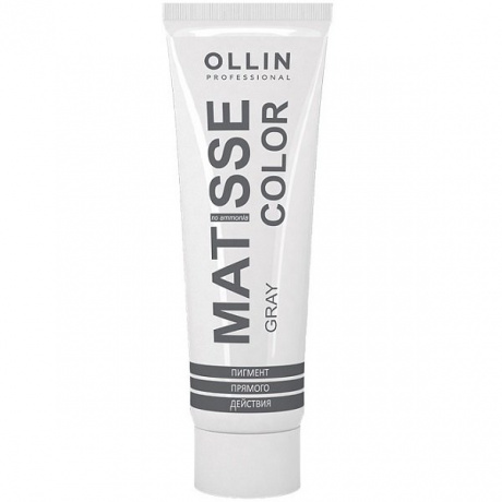 Пигмент прямого действия, Серый - Ollin Professional Matisse Color Grey