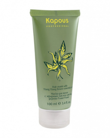 Маска для волос с эфирным маслом цветка дерева Иланг-Иланг - Kapous Professional Ylang Ylang Mask 100 мл