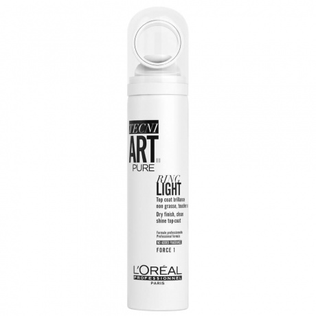 Спрей для придания блеска волосам. (Без запаха)- L'Оreal Professionnel Tecni.Art Ring Light PURE Spray