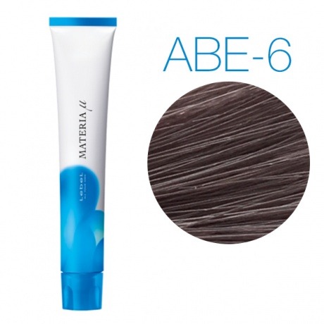 Lebel Materia Lifer ABe-6 (тёмный блондин пепельно-бежевый) - Тонирующая краска для волос