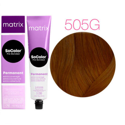 Краска для волос Светлый шатен золотистый  - SoColor beauty 505G