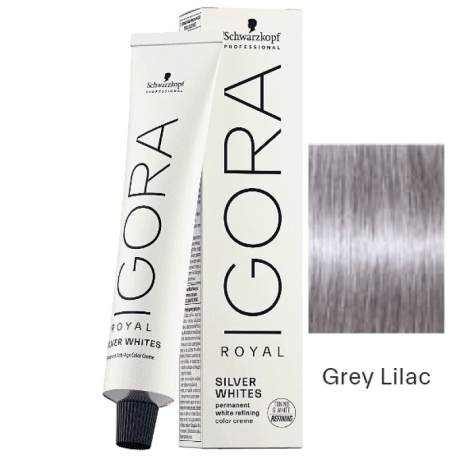 Краска для волос - Schwarzkopf Professional Igora Silver Whites Grey Lilac (Холодная сирень)