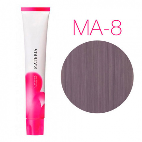 Lebel Materia 3D MА-8 (Светлый блонд розово-лиловый) - Перманентная низкоаммичная краска для волос