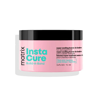 Несмываемый бальзам для восстановления волос- Mаtrix Instacure Build-A-Bond super sealing leave-in balm