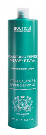 Увлажняющий шампунь для очень сухих и поврежденных волос -Hyaluronic Peptide Hydra Balance & Repair Shampoo 
