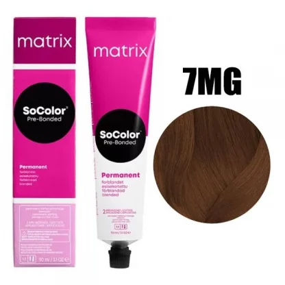 Краска для волос Блондин Мокка Золотистый - SoColor beauty 7MG