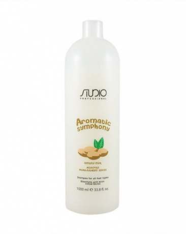 Шампунь для всех типов волос «Молочко миндального ореха» - Kapous Studio Professional Aromatic Symphony Shampoo Almond Milk 1000 мл