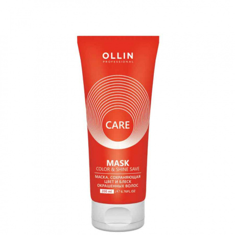 Маска, сохраняющая цвет и блеск - Ollin Professional Care Color & Shine Save Mask