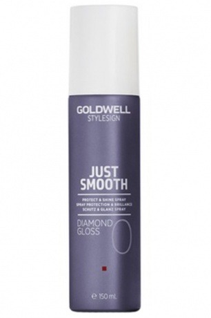 Cпрей защитный для блеска волос - Goldwell Stylesign Just Smooth Diamond Gloss Protect & Shine Spray 
