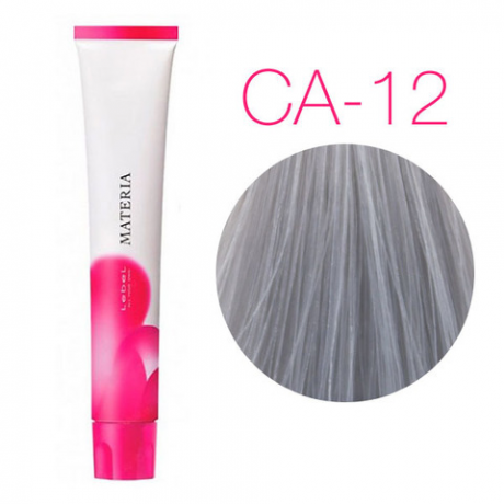 Перманентная краска для волос- Lebel Materia 3D CА-12 (супер блондин пепельный кобальт)