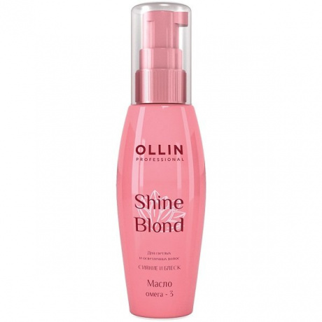 Масло Омега-3 - Ollin Professional Shine Blond Omega-3 Oil 