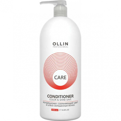 Кондиционер, сохраняющий цвет и блеск - Ollin Professional Care Color & Shine Save Conditioner