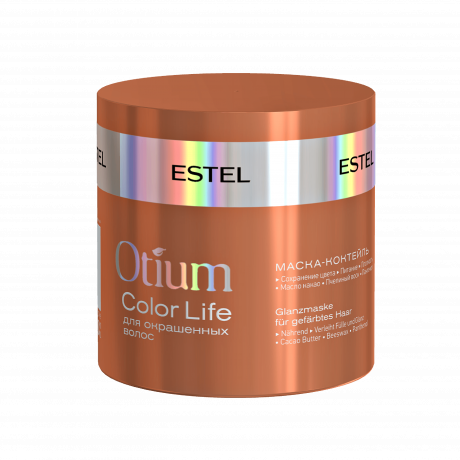 Маска-коктейль для окрашенных волос - Estel Otium Color Life Mask 