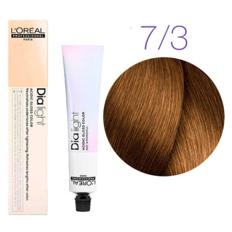 Краска для волос - L'Оreal Professionnel Dia Light 7.3 (Блондин золотистый)