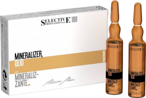 Реструктуириющий лосьон ( масло)  для волос - Selective Professional Olio Mineralizer  