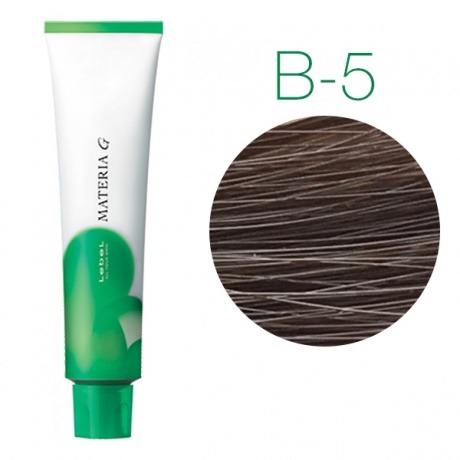 Lebel Materia Grey B-5 (светлый шатен коричневый) - Перманентная краска для седых волос