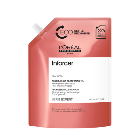 Укрепляющий шампунь против ломкости волос - L'Оreal Professionnel Série Expert Inforcer Shampoo Refill 