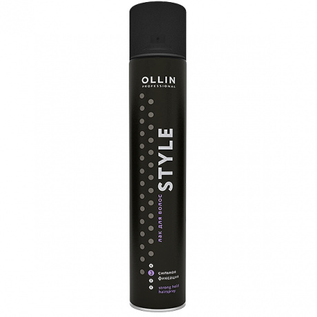 Лак для волос сильной фиксации - Ollin Professional Style Strong Hold Hairspray