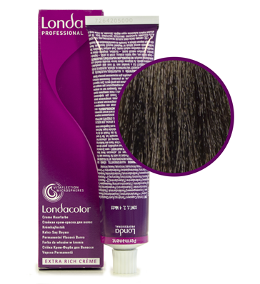  Стойкая крем-краска Светлый шатен коричнево-пепельный - Londa Professional Londacolor 5/71
