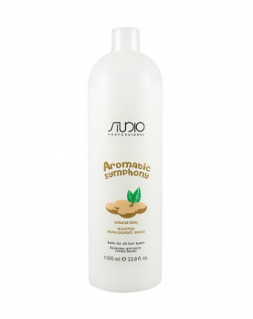 Бальзам для всех типов волос «Молочко миндального ореха» - Kapous Studio Professional Aromatic Symphony Balm Almond Milk 1000 мл
