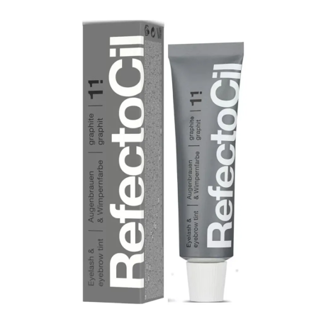 Краска для бровей и ресниц - RefectoCil №1.1 graphite (графит)