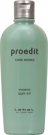 Шампунь для сухих поврежденных волос - Lebel Proedit Soft Fit Shampoo  
